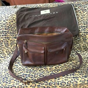 Large Handsome brown organizational bag “The Bridge”
